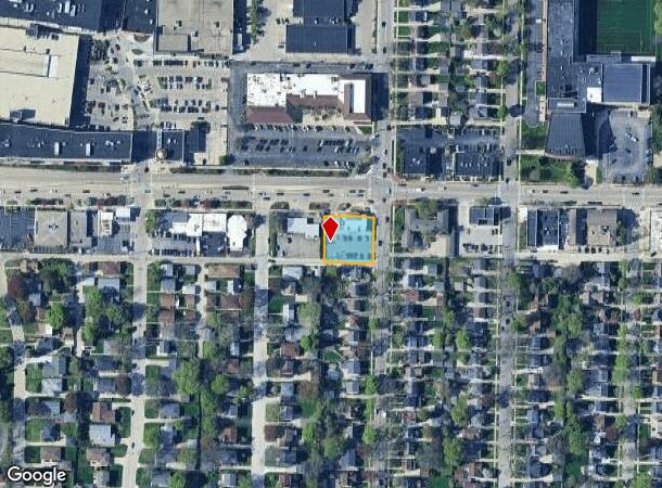 209 W Silver Spring Dr, Milwaukee, WI Parcel Map