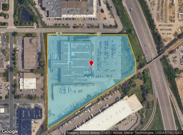 1201 W 96Th St, Minneapolis, MN Parcel Map