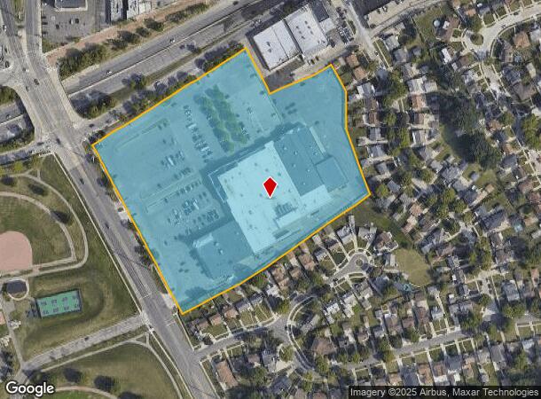  15255 Michigan Ave, Dearborn, MI Parcel Map