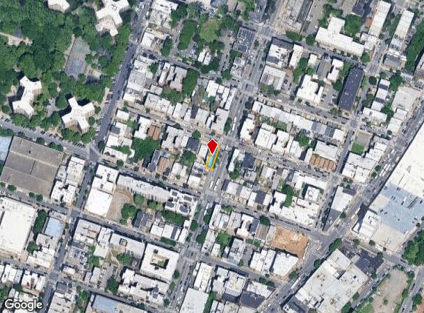  681 Melrose Ave, Bronx, NY Parcel Map