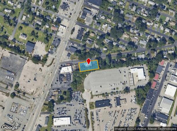  124 Tennessee Ave, Warwick, RI Parcel Map