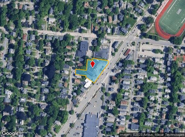  194 Park Ave, Worcester, MA Parcel Map