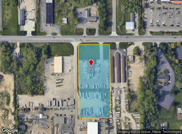 1315 W Hill Rd, Flint, MI Parcel Map