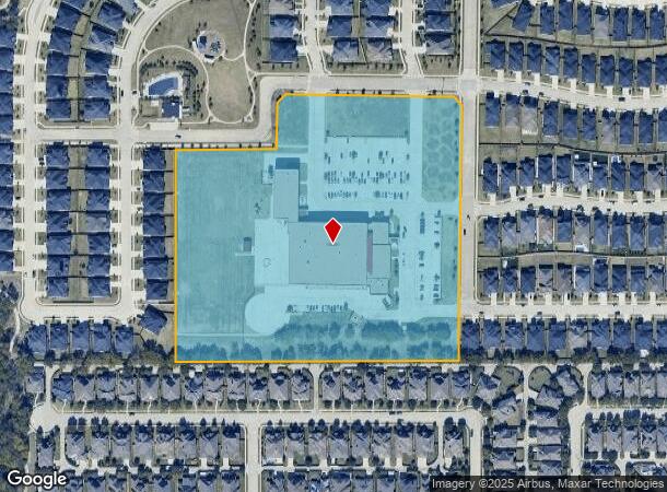 Ridgeview Dr, Allen, TX Parcel Map