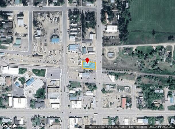 13 N 3Rd St, Glenrock, WY Parcel Map
