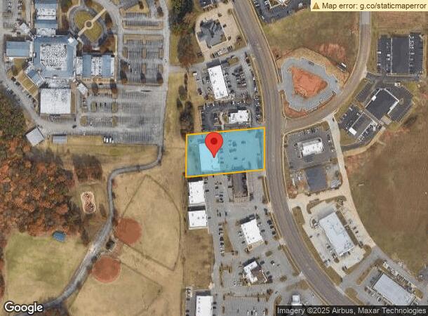  1398 Union University Dr, Jackson, TN Parcel Map