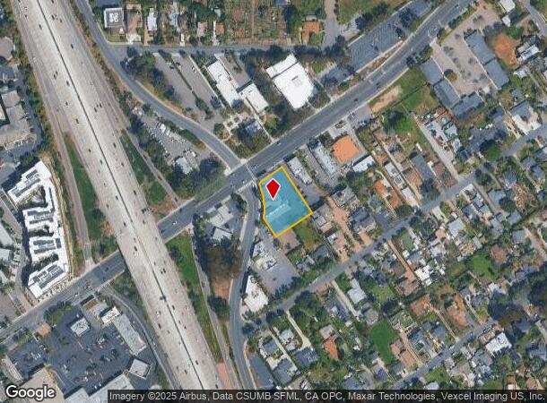 1207 Carlsbad Village Dr, Carlsbad, CA Parcel Map