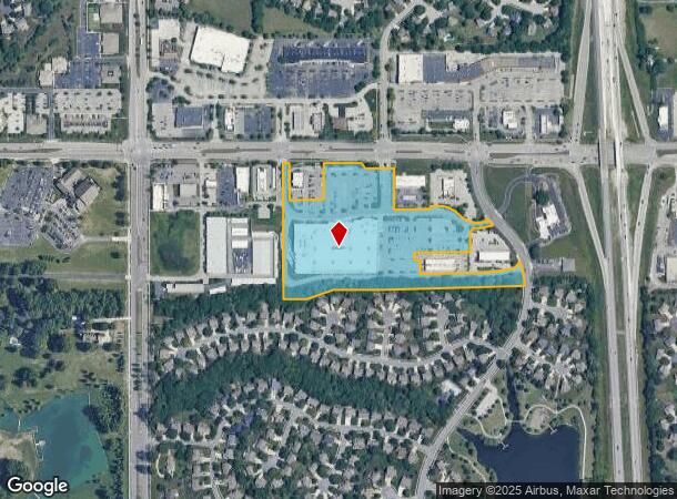  8101 W 151St St, Overland Park, KS Parcel Map