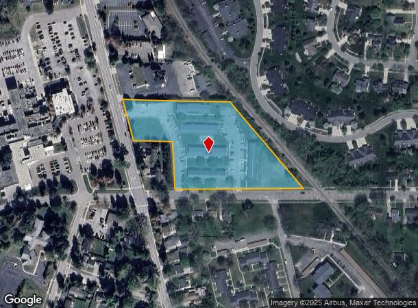  605 Byron Rd, Howell, MI Parcel Map
