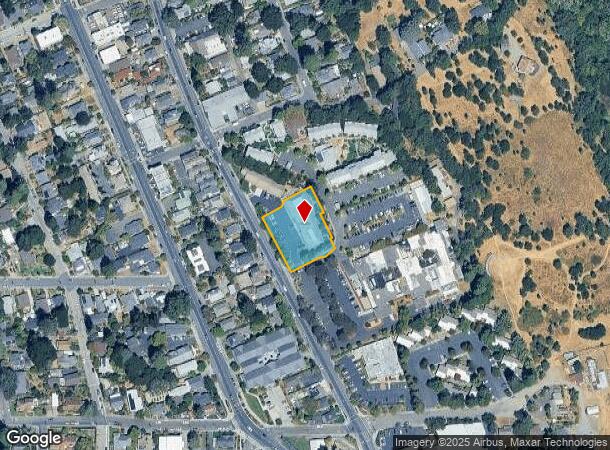  555 Petaluma Ave, Sebastopol, CA Parcel Map