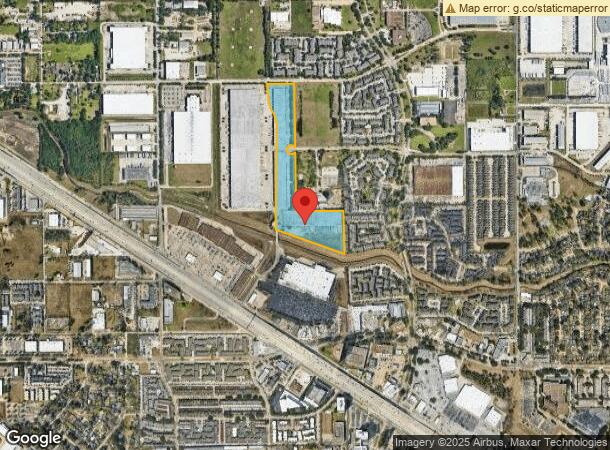  7865 Northcourt Rd, Houston, TX Parcel Map