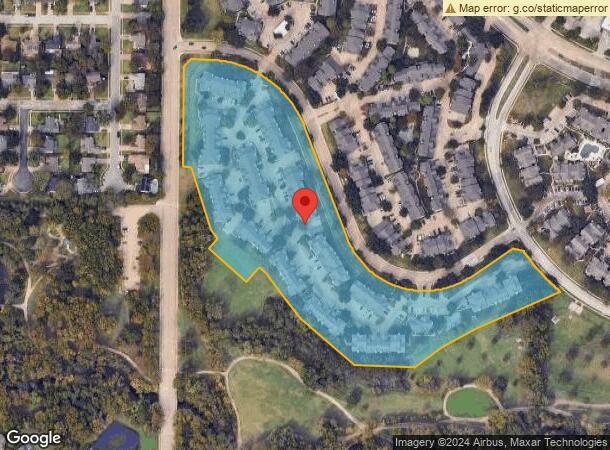  700 Hill Trail Dr, Euless, TX Parcel Map