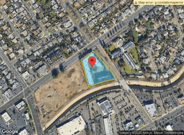  1261 E Washington Ave, Escondido, CA Parcel Map