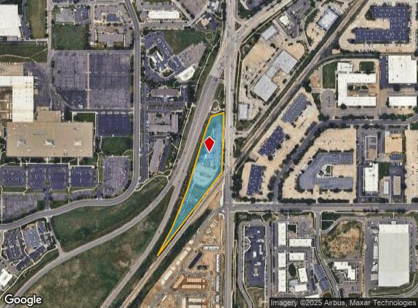  1555 S Hover St, Longmont, CO Parcel Map
