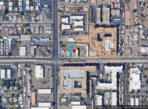  1812 E Apache Blvd, Tempe, AZ Parcel Map