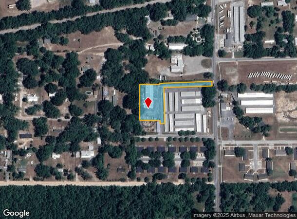 180 S Lowder St, Macclenny, FL Parcel Map