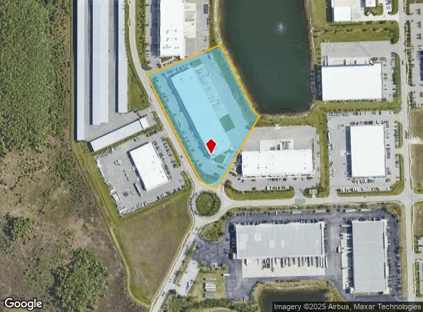  14651 Jetport Loop, Fort Myers, FL Parcel Map