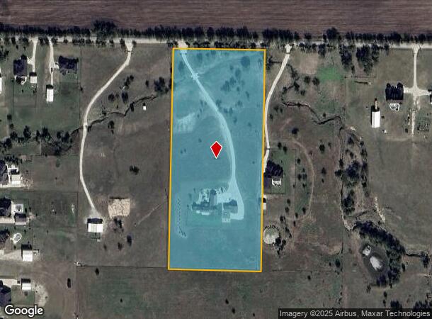 6362 Belz Rd, Sanger, TX Parcel Map