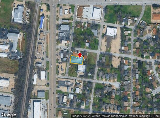  6110 Pine St, Watauga, TX Parcel Map