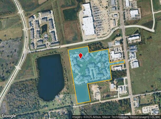 6033 Garth Rd, Baytown, TX Parcel Map