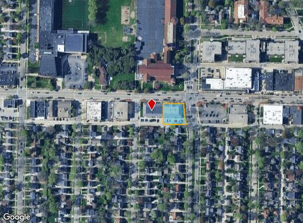 217 E Silver Spring Dr, Milwaukee, WI Parcel Map