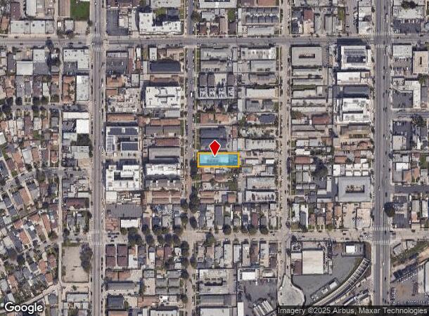 6550 Brynhurst Ave, Los Angeles, CA Parcel Map
