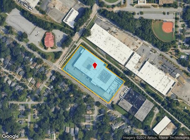  1101 Donnelly Ave Sw, Atlanta, GA Parcel Map