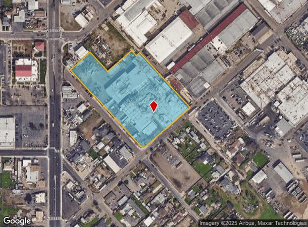 711 W F St, Turlock, CA Parcel Map