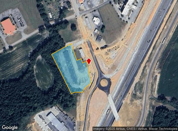 510 Spring Branch Rd, Dunn, NC Parcel Map