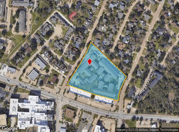  2410 Memorial Dr, Bryan, TX Parcel Map