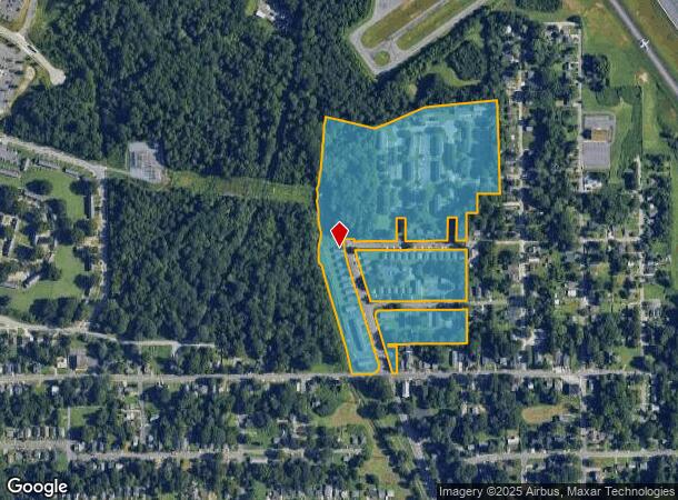 2560 La Deara Crest Ln, Winston Salem, NC Parcel Map