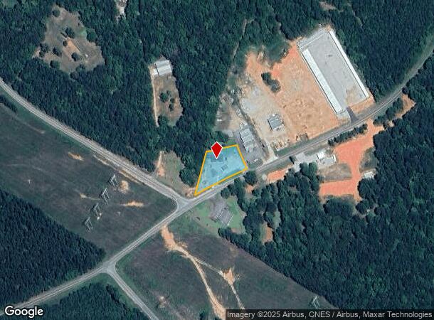  6822 Carrs Station Rd, Sparta, GA Parcel Map