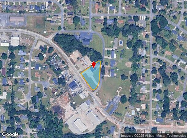  1913 Elberta Rd, Warner Robins, GA Parcel Map