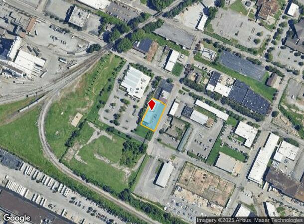 1129 Baldwin St, Chattanooga, TN Parcel Map