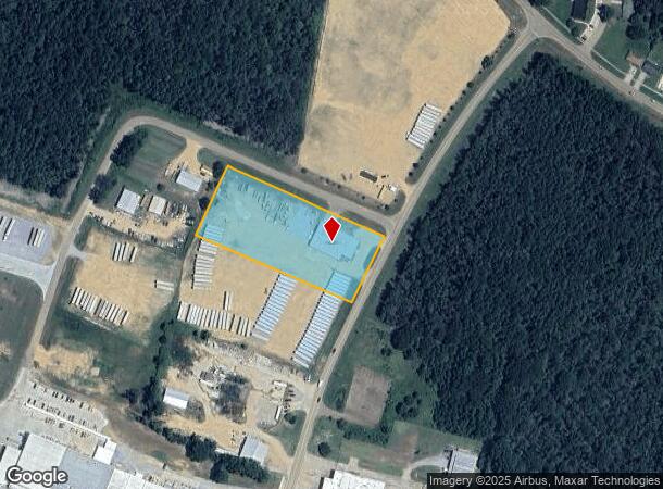 1205 Clinton Industrial Park Rd, Clinton, MS Parcel Map