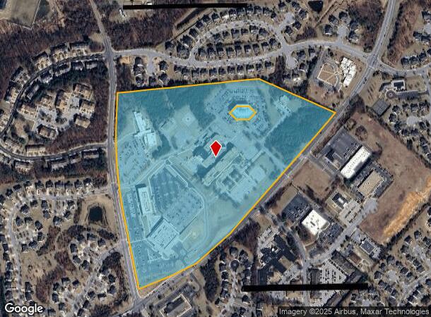  7300 Van Dusen Rd, Laurel, MD Parcel Map