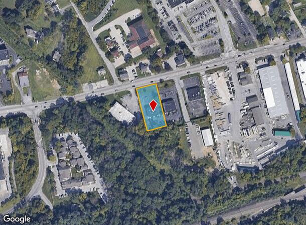  640 Lancaster Ave, Malvern, PA Parcel Map