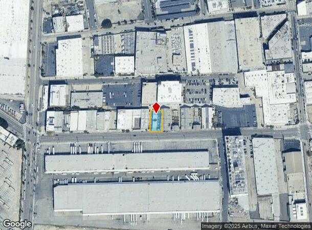  1301 E 6Th St, Los Angeles, CA Parcel Map