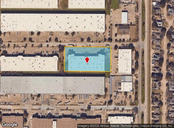  1421 Patton Pl, Carrollton, TX Parcel Map