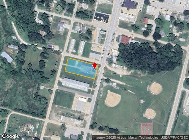 811 Main St, Hamburg, IA Parcel Map