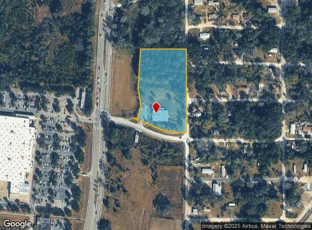 20077 Sw 110Th St, Dunnellon, FL Parcel Map