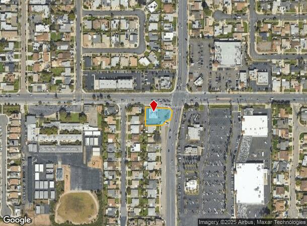  393 E Chase Ave, El Cajon, CA Parcel Map