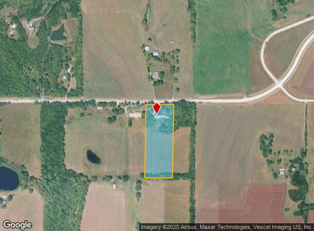 843 N 1500 Rd, Lawrence, KS Parcel Map