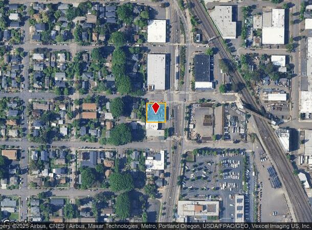  1630 Se Rhine St, Portland, OR Parcel Map