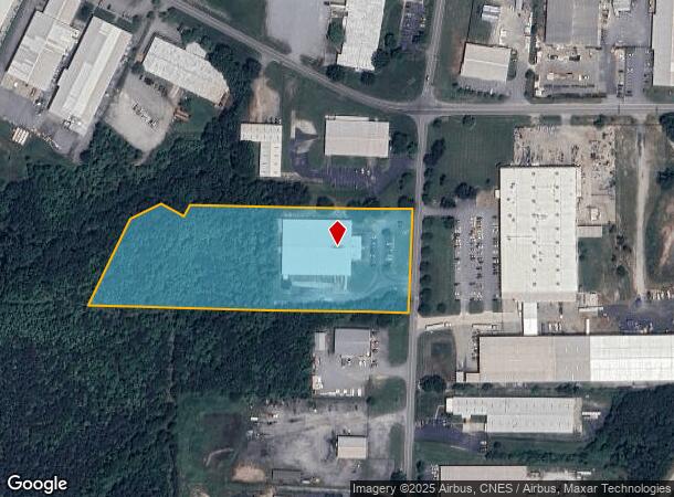  1704 Poplar Drive Ext, Greer, SC Parcel Map