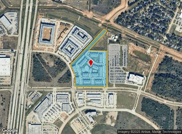  1502 Partnership Way, Katy, TX Parcel Map