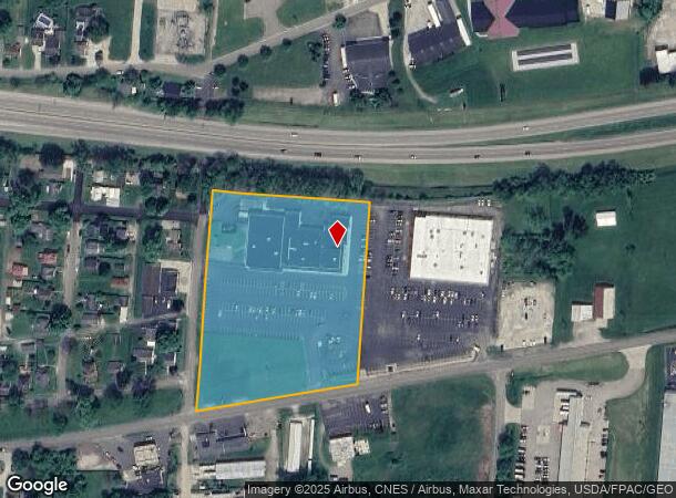 1010 E Main St, Newark, OH Parcel Map