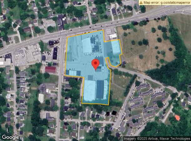  859 E Main St, Frankfort, KY Parcel Map