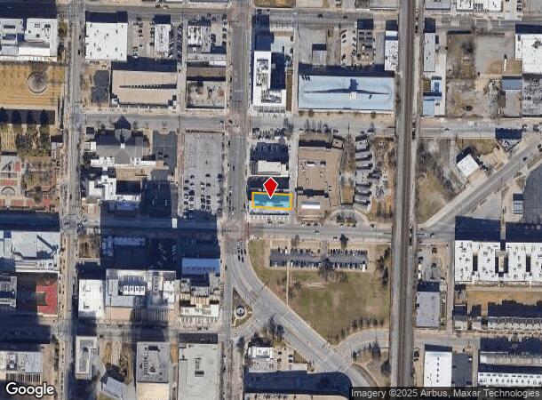  504 N Broadway Ave, Oklahoma City, OK Parcel Map