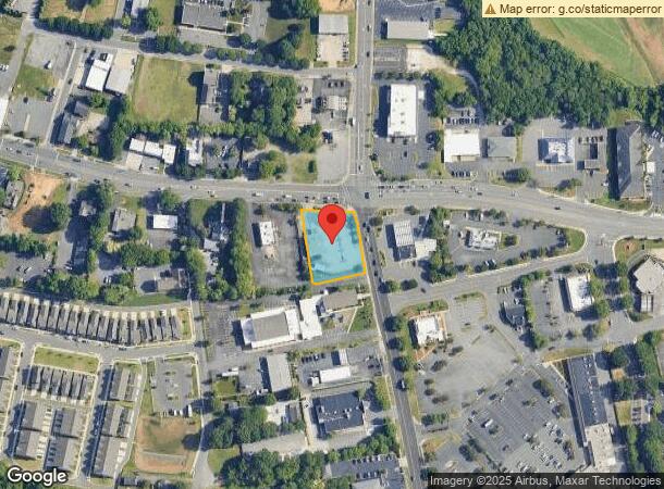  100 S Polk St, Pineville, NC Parcel Map